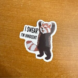 Red Panda Sticker‎